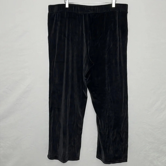 Human Nation Vision Pant in Velour in Black - NWOT - Size XXL Women's XL Men's - Picture 6 of 11
